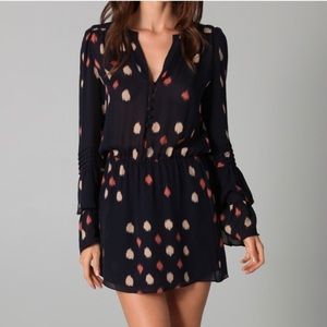 Parker bell sleeves mini dress